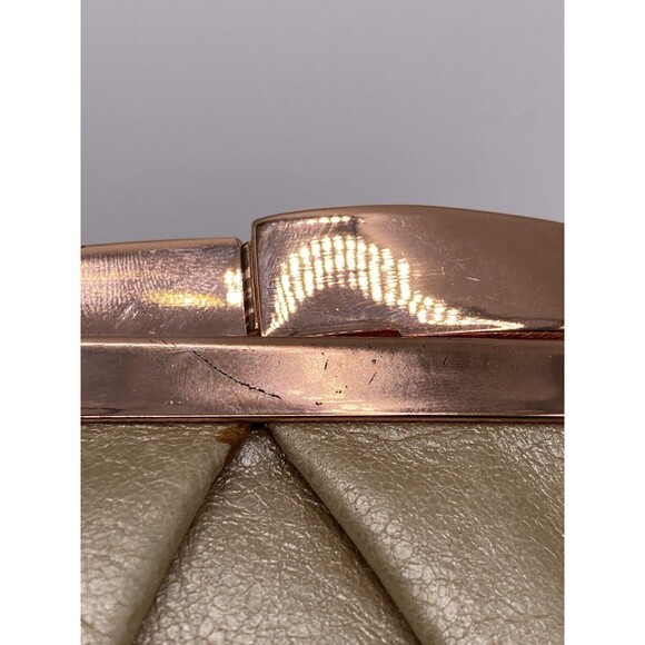 Hobo The Original Leather Clutch Gold And Rose Gold With Bag With Imperfections - Picture 7 of 16